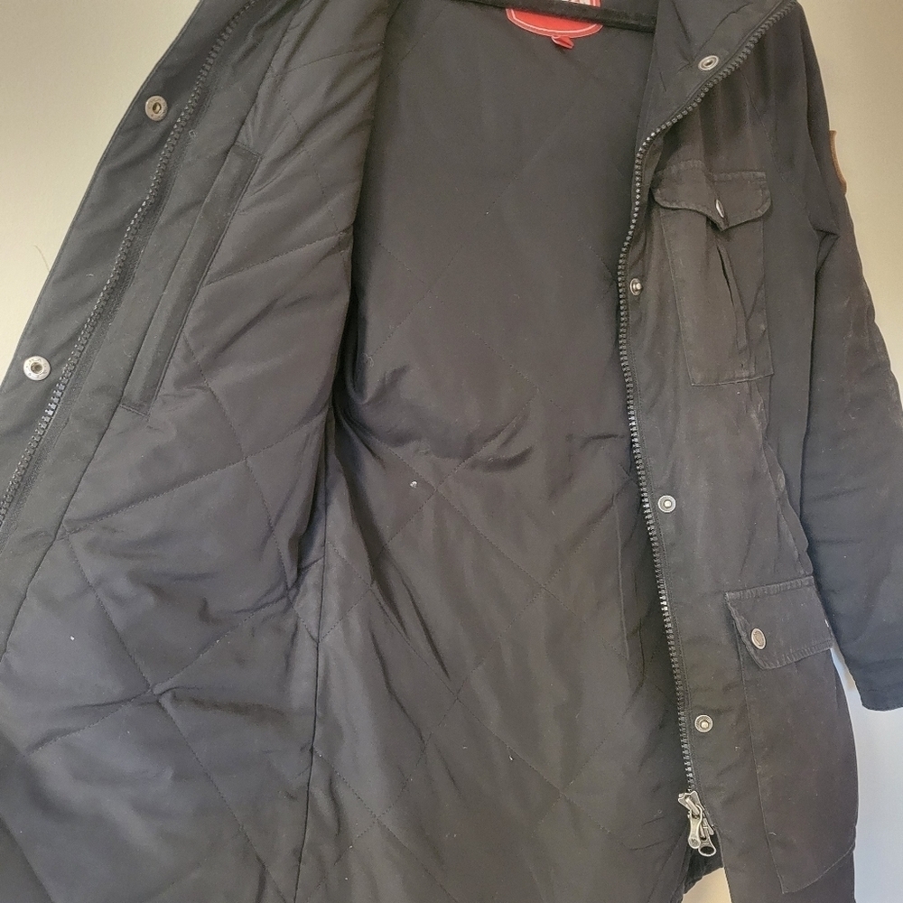 Fjallraven Greenland Parka Jacket Black - Picture 9 of 13